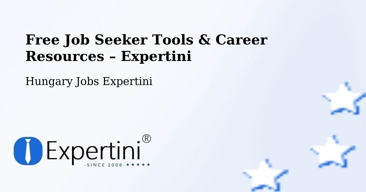 Free Job Seeker Tools & Career Resources – Nyírcsaholy - Nyírcsaholy, Hungary Jobs Expertini